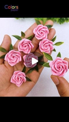 Colors Paper on Instagram: "How to Make Mini Paper Roses🌼DIY Foam Sheet Flowers #crafts #flowers #roses" Foam Sheet Flowers, Mini Paper Roses, Sheet Flowers, Paper Roses Diy, Foam Sheet Crafts, Foam Roses, Foam Sheets, Diy Creative Crafts, Paper Roses