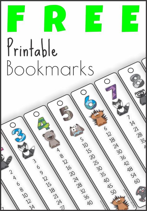 Fluency Games, Teaching Multiplication, Maths Ideas, 100 Chart, Math Multiplication, Skip Counting, Printable Bookmarks, Ten Frames, Third Grade Math