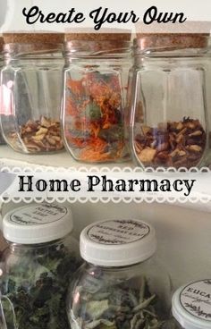 Make Your Own Natural Medicine Cabinet Apartment Homesteading, Holistic Medicine Cabinet, Witch Jars, Home Pharmacy, Medicine Plants, Herbal Medicine Cabinet, Pharmacy Art, Natural Medicine Cabinet, Health Secrets