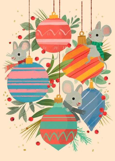 Kathryn Selbert Christmas Card Illustration, Advocate Art, Christmas Inspo, 2023 Christmas, Noel Christmas, Christmas 2023, Card Illustration, Holiday Illustrations, Christmas Illustration