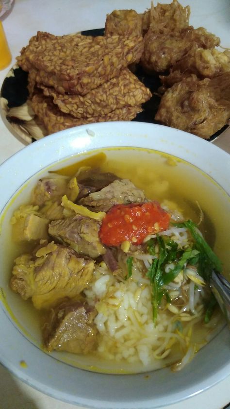 Soto rampal, Mlg Indomie Soto, Good Food, Bts, Chicken