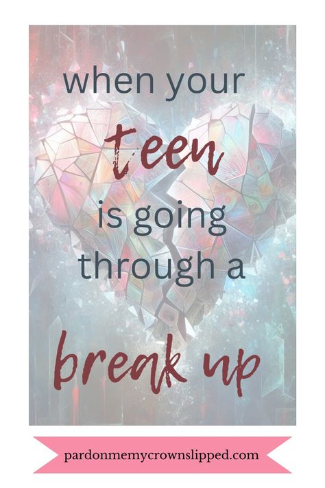 Teenage breakups can be tough on both parents and teens. Our article provides a roadmap for navigating this emotional terrain. From communication tips to helping your teen rebuild, find valuable insights for guiding them through heartbreak. #ParentingAdvice #TeenRelationships #Support #ParentingTeens Encouragement For Teenage Daughter, Helping Daughter Through Heartbreak, Teenage Breakup Advice, Teenage Breakup Quotes Mom, Teenage Breakups, Teenage Heartbreak, Marriage Challenge, Parent Advice, Communication Tips