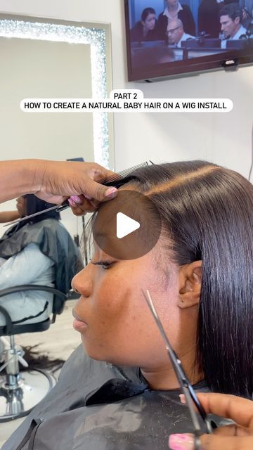 30K views · 1.7K likes | Keresha Simmons on Instagram: "Free Tip Part 2- I just want to say there is a lot goes into creating a natural wig install  like the type of lace, how you bleach your knots, your plucking technique and how you apply your lace. If you’re not doing these correctly your install will not come out like this. 

I have 2 tutorials on how to customize your lace, I will highly recommend you purchase them. It’s a step by step video that will guide you through the process. 

Make sure you book your spot for MASTER MY LACE CLASS where you will be learning everything. 

You will not just learn how to install a wig, I will teach you content and my marketing skills that boost my sale and increase my clientele. 

The ball is in your court now, so it’s up to you to take that next s Natural Wig Install, How To Pluck A Wig, Glueless Wig Install, Wig Install Hairstyles, Weave Installation, Best Lace Front Wigs, Healthy Natural Hair Growth, Yaki Hair, Diy Wig