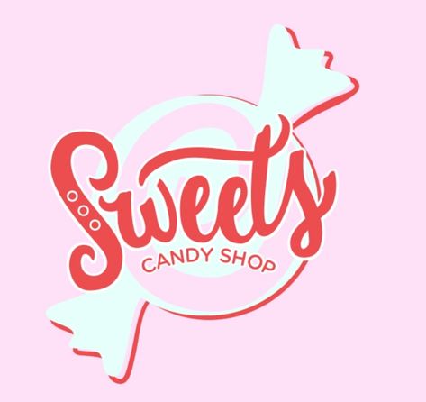 Candy Logo Design Ideas, Candy Graphic Design, Candy Shop Logo, Candle Fragrance Recipes, Sweet Shop Logo, Kids Fest, Logo Sweet, Cart Logo, Candy Rain