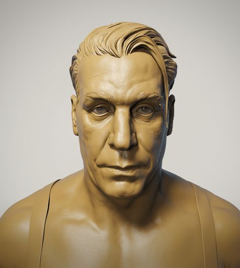 ArtStation - Till Lindemann, Maria Panfilova Maria Panfilova, Portrait Practice, Artstation Concept Art, Till Lindemann, Environment Concept Art, Art Sketches, Portrait Tattoo, Buddha Statue, Greek Statue