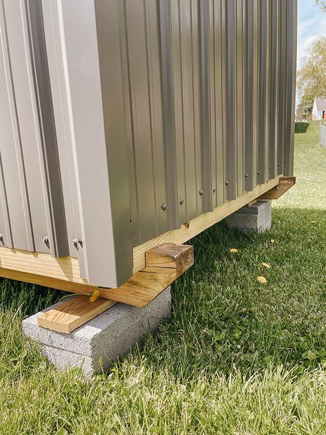 Shed Decorating Ideas Exterior, Narrow Shed, Pattern Vinyl Flooring, Door Shed, Outdoor Shed, Door Handles Modern, Outdoor Storage Bench, Shed Base, Plywood Flooring