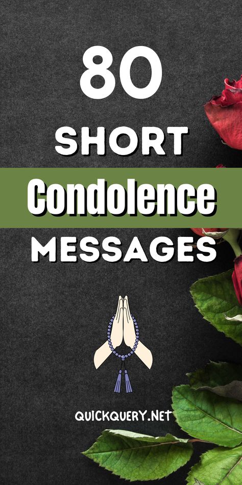 Losing a loved one is a heart-wrenching experience. Offering a few words of comfort can mean the world to someone going through grief. These short condolence messages are simple yet heartfelt ways to express your sympathy and provide a sense of comfort during challenging times. What to Write in a… Heartfelt Condolences Messages Deepest Sympathy, Deepest Sympathy Messages, Short Condolence Message, Writing A Sympathy Card, Condolences Messages For Loss, Condolences Notes, Sympathy Messages For Loss, Words For Sympathy Card, Words Of Condolence