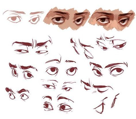 Disney Eyes, Realistic Eye Drawing, Character Design Cartoon, Drawing Eyes, Drawing Expressions, 캐릭터 드로잉, Drawing Cartoon, Anatomy Drawing, Drawing Tutorials