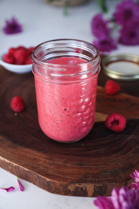 Raspberry Vinaigrette Dressing Recipe, Raspberry Vinegar Dressing, Creamy Raspberry Dressing, Raspberry Vinegarette Dressing Salad, Creamy Raspberry Vinaigrette, No Vinegar Salad Dressing, Raspberry Poppyseed Dressing, Rasberry Vinegrette Recipe, Salad Dressing No Vinegar