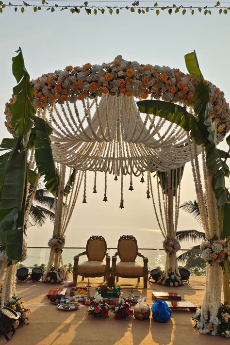 Sundowner Wedding Ideas Sundowner Wedding Decor, Round Mandap, Sundowner Wedding, Mandap Ideas, Wedding Car Decorations, Mandap Decor, Wedding Planning Decor, Wedding Mandap, Car Decorations