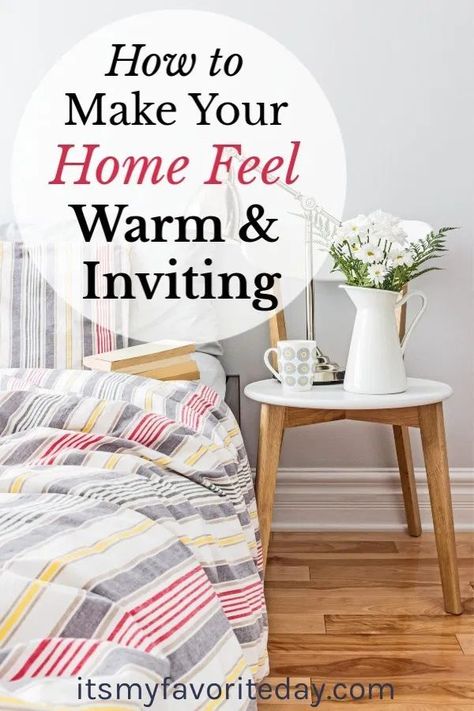 Really good tips for making your home welcoming. A few I had never thought of to make your home warm and inviting. A good read! #loveyourhome #warmandcozyhome #houseguests #simplifyyourlife Hygge Ideas, Christian Hospitality, Fall Bedroom Ideas, Hygge Living, Christian Homemaking, Cozy Life, Hygge Life, Cozy Fall Bedroom, House Tips