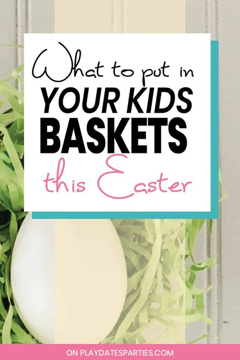 Yes! This is the BEST list of ideas for Easter gifts that are easy to pull together and are not candy. You’ll find simple Easter gifts to let kids be creative, cheap Easter gifts perfect for a tight budget, cute ideas for boys and girls, even Easter gifts for toddlers. With these gift ideas, you’ll definitely have a happy Easter, and the chocolate will be optional! Kids Easter Gift Ideas, Cheap Easter Gifts, Easter Gifts For Toddlers, Easter Gift Ideas, Gifts For Toddlers, Kids Baskets, Easter Gifts For Kids, Ideas For Easter