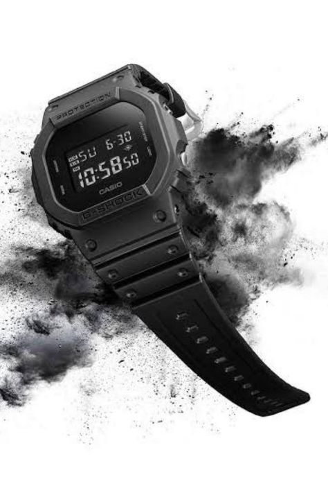 Check out OUR BEST DEAL for this awesome Stealth Watch. Photo IG: mongvela.watch Elapsed Time, Mens Watches Black, G Shock Watches, Unisex Watches, Casio G Shock, Gshock Watch, Simple Colors, G Shock, Wristwatch Men