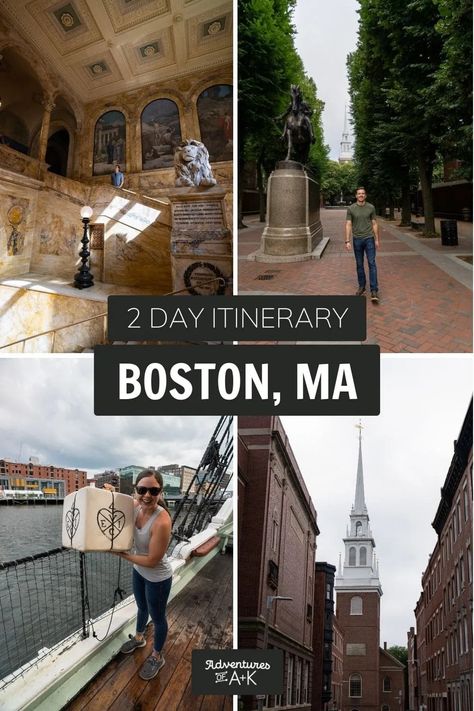 Boston Itinerary, Boston Weekend, Weekend In Boston, Boston Public Market, Boston Vacation, 2 Days Trip, Massachusetts Travel, Boston Travel, Freedom Trail