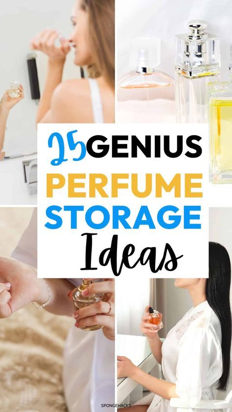 25 Genius Perfume Storage Ideas & Organizers You NEED Right Now - Sponge Hacks Fragrance Storage Ideas, Cologne Storage Ideas, Perfume Collection Display Ideas, Perfume Organization Ideas, Perfume Organization Organizing Ideas, Perfume Storage Ideas Organizing, Diy Perfume Display, Perfume Display Ideas, Perfume Storage Ideas