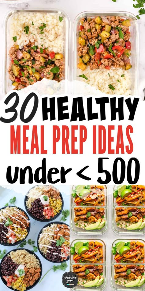 If you're looking for easy and simple meal prep recipes as a meal prep beginner, you'll love our breakfast lunch and dinner ideas. Many of these ideas are high protein and low carb. Easy Healthy Meals For Beginners, Good Meal Prep Dinners, Best Easy Meal Prep, Easy To Prep Lunches, Easy Meal Prep For Lunch At Work, 5 Days Meal Prep, 1 Person Meal Prep, No Rice Meal Prep, Healthy Lunch Work Ideas