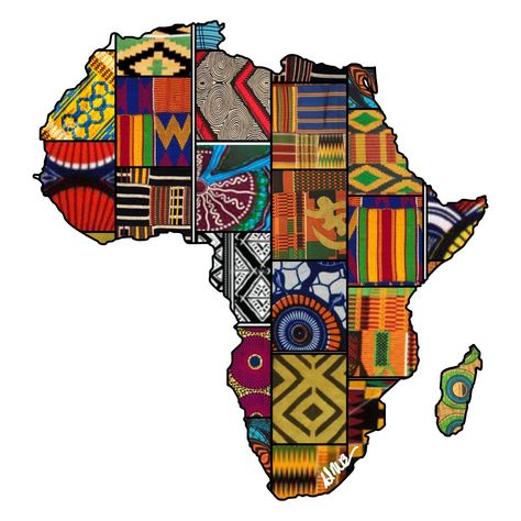 Motherland designed by Alonzo Brooks African Aesthetic, Map Of Africa, African Map, Google Lens, African Art, Aesthetic Art, Map, Art