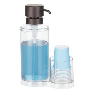 Mouth Wash Dispenser, Small Bathroom Countertop, Mouthwash Dispenser, Foaming Hand Soap Dispenser, Cup Organizer, Mouth Wash, Toilet Bowl Brush, Toilet Paper Roll Holder, Foam Soap Dispenser