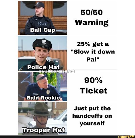 Found on iFunny Cop Humor, Police Memes, Officer Down, Trooper Hat, Cops Humor, Police Hat, Police Humor, Throwback Pictures, Funny Picture Quotes