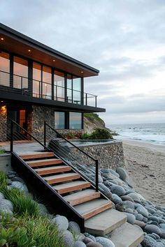 Black Beach House, House Before And After, Beach Cabin, Black Beach, Wife Life, Coastal Homes, Lake House, Beach House, Cabin