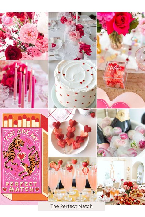 Bridal Shower Ideas Brunch Valentines Day, All You Need Is Love Bridal Shower Theme, Heart Themed Bridal Shower Ideas, Vday Themed Party, Hearts Bachelorette Party, Cupid Theme Bachelorette Party, Showered With Love Bridal Shower Theme, February Wedding Shower Themes, February Bachelorette Party