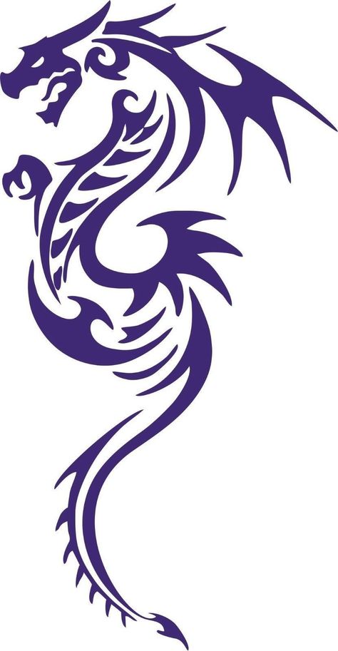 Dragon Serpent, Serpent Dragon, Molecule Tattoo, Dragon Tattoos For Men, Small Dragon Tattoos, Tattoo Diy, Laptop Vinyl Decal, Window Laptop, Dragon Tattoo Designs