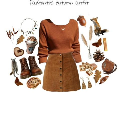 Modern Pocahontas Outfit, Pocahontas Aesthetic Outfit, Pocahontas Outfit, Disney Princess Pocahontas, Style Essence, Princess Pocahontas, Personal Aesthetic, Modern Disney, My Themes