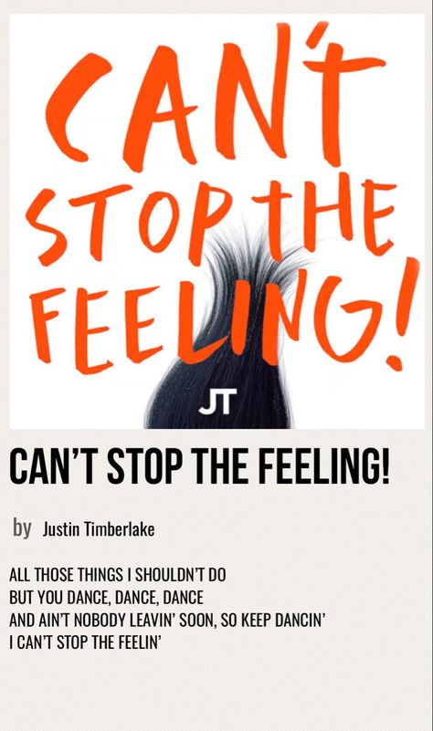 Justin Timberlake Cant Stop The Feeling, Song Cards, English Music, London Boy, Feeling Song, Random People, Minimal Poster, Music Album Covers, Music Posters