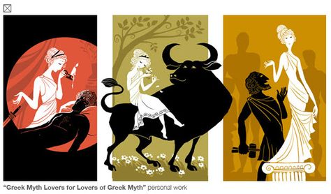 Galia Bernstein, Greek Myth Greek Myth Illustration, Greek Creatures, Mythology Books, Greek Mythology Humor, Greece Art, Greek Myth, Ancient Greek Art, Greek Gods And Goddesses, Fancy Art