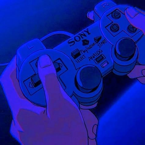 Blue Electronic Aesthetic, Gaming Blue Aesthetic, Blue Video Game Aesthetic, Blue Y2k Aesthetic Wallpaper, Blue Cyberpunk Aesthetic, Blue Gamer Aesthetic, Dark Neon Blue Aesthetic, Blue Futuristic Aesthetic, Blue Baddie Aesthetic