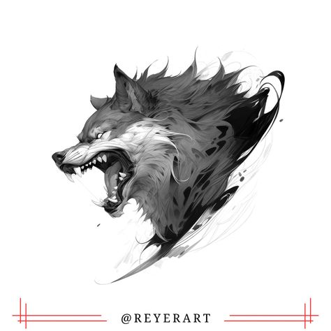 Learn how to create a nordic wolf tattoo design in Procreate using black and white. #procreate #tattoodesign . #Fenrir_Mythology #Realistic_Wolf_Tattoo_Design #Wolf_Portrait_Tattoo #Fenrir_Design Nordic Wolf Tattoo, Fenrir Mythology, Realistic Wolf Tattoo Design, Wolf Portrait Tattoo, Realistic Wolf Tattoo, Procreate Tattoo Design, Nordic Wolf, Fenrir Tattoo, Realistic Wolf