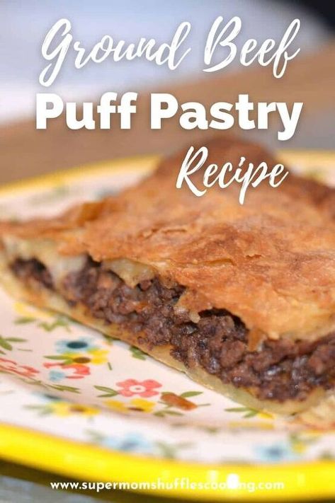 Puff Pastry Recipe, Gravy Packet, Brown Gravy Mix, Pastry Recipe, Puff Pastry Dough, Pastry Pie, Brown Gravy, Frozen Puff Pastry, Puff Pastry Sheets