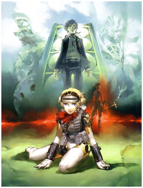 Promotional Artwork Persona 3 The Answer, Persona 3 Aigis, Shigenori Soejima, Persona Art, Persona 3 Portable, Persona Q, Shin Megami Tensei Persona, Persona Series, Persona 3