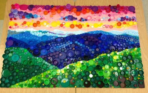 Bottle Cap Mural Schools, Plastic Bottle Cap Mural, Plastic Cap Art, Bottle Cap Artwork, Plastic Cap Crafts, Plastic Bottle Cap Art, Bottle Cap Mural, Plastic Bottle Cap Crafts, Bottle Top Art