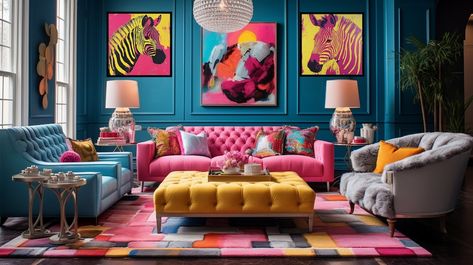 This Digital Prints item is sold by IndigoExloxInc. Ships from United States. Listed on Aug 15, 2024 Zebra Print Walls, Animal Print Decor, Pink Living Room, Safari Animal Prints, Creative Spaces, Print Decor, Craft Room Organization, Pink Art, Modern Homes