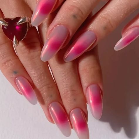 2023 Blue Nail Trends, Celebrity Nails Trends 2023, Top Nail Trends 2023, Celebrity Nails 2023, Summer Nail Almond, European Nails Trends, Nail Ideas For February, Spring Nail 2023, Nail Designs Trending Now