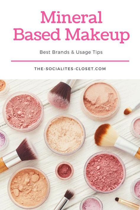 Best Mineral Based Makeup and Usage Tips to Apply Diy Mineral Makeup, Mineral Fusion Makeup, Homemade Foundation, Type Of Makeup, Green Concealer, Spider Makeup, Realistic Fashion, Spf Makeup, Makeup Over 40