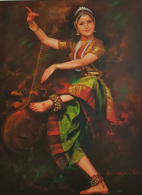 Classical Poses, Indian Classical Dancer, Bharatanatyam Poses, Dance Of India, Dance Painting, Dancer Painting, Indian Women Painting, Dancing Drawings, Indian Classical Dance