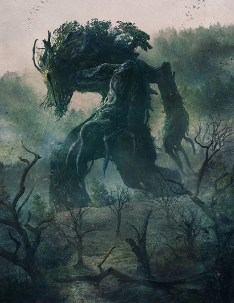 In the Shadow of Ancients by JasonEngle.deviantart.com on @DeviantArt Solas Dragon Age, Middle Earth Art, Tree People, Tolkien Art, Lotr Art, Creation Art, 다크 판타지, Forest Creatures, Fantasy Monster