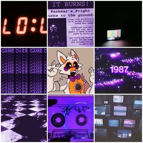 Splatoon Moodboard, Fnaf Moodboard, Funtime Animatronics, Fnaf Aesthetic, Moodboard Design, Adopt Idea, Moodboard Ideas, Monster Theme, Foul Play