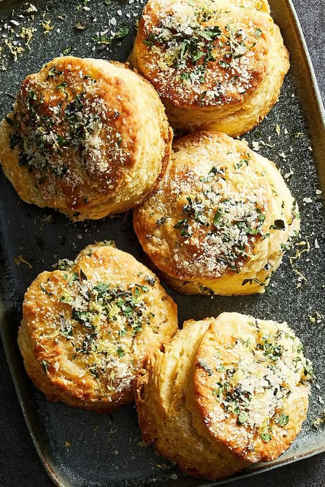 Herby Ricotta Biscuits Ricotta Recipes Appetizers, Rustic Biscuits, Ricotta Biscuits, Herbed Biscuits, Glazed Biscuits, Savory Biscuits Recipe, Herb Biscuits Recipe, Dinner Biscuits, Flavored Biscuits