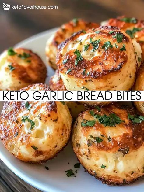 Keto Garlic Bread Bites Recipe Keto Cheddar Garlic Biscuits, Keto Garlic Bread Bites, Low Carb Crusty Bread, Mozzarella Parmesan Keto Bread, Keto Garlic Bread Easy, Easy Keto Buns, Keri Garlic Bread, Low Carb Italian Appetizers, Keto Garlic Cheese Fingers