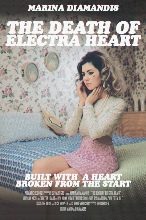 Kendall Core, Art Painting Living Room, Electra Heart, Painting Living Room, Dorm Posters, Marina And The Diamonds, Music Posters, A4 Poster, Bedroom Posters