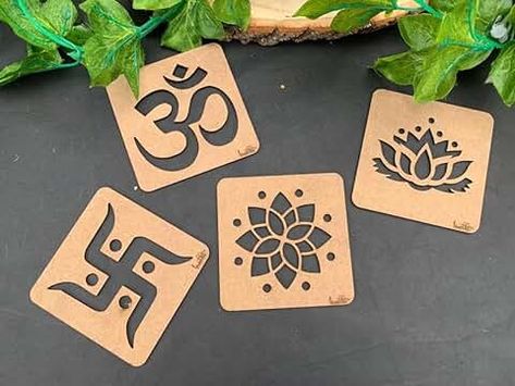 Amazon.in: Haoser Diwali Diya Stencil, Rangoli Stencils Diwali, Diwali Arts, Stencil Rangoli, Rangoli Stencils, Diya Diwali, Stencils For Kids, Fancy Envelopes, Diwali Decoration Items