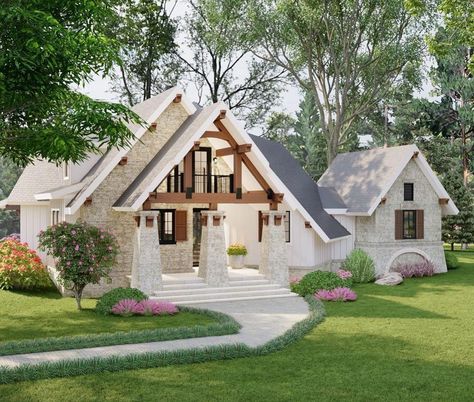 Cottage Floor Plans, Craftsman House Plan, Inspire Me Home Decor, Craftsman House Plans, Cottage House Plans, Bedroom House Plans, Home Plan, Dream House Plans, Craftsman House