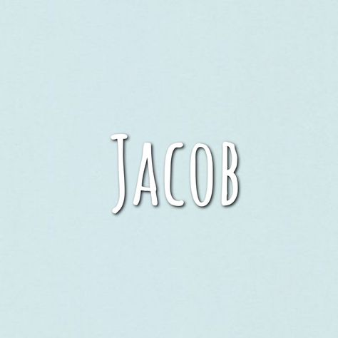 Jacob Name, Nama Rp, Rp Boy, All Time Low, Cute Names, First Names, I Love Him, All About Time, Actors