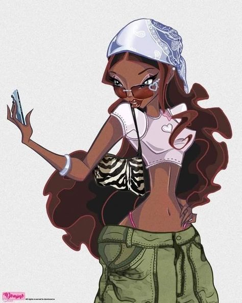 Image Spiderman, Klub Winx, Black Cartoon, Black Love Art, Black Art Pictures, Cartoon Profile Pics, Cute Art Styles, Girls Cartoon Art, Cartoon Pics