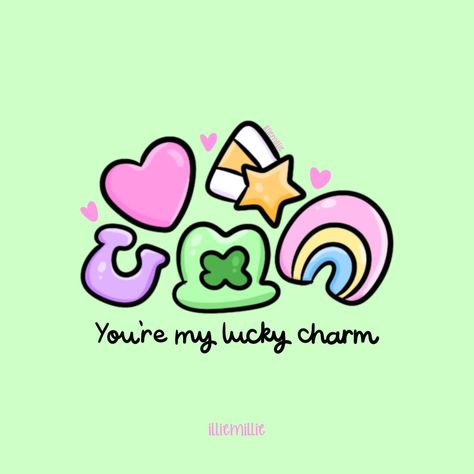 You’re my lucky charm 🍀💖🌈💫 #stpatricksday #stpaddysday #luckycharms #stickershop #lucky #luckycharm #bestie Lucky Charm Quote, 2025 Calendar, St Paddys Day, Lucky Charms, St Patrick’s Day, Lucky Charm, Sticker Shop, Cute Quotes, Holiday Season