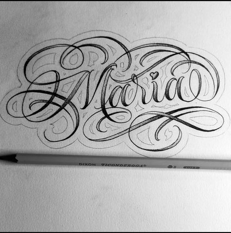 Name Tattoos Fonts Lettering, Maria In Cursive Tattoo, Luis Name Tattoo Design, Latino Lettering Tattoo, Hernandez Tattoo Lettering, Tattoo Name Fonts, Tattoo Script Fonts, Name Drawings, Cursive Tattoos