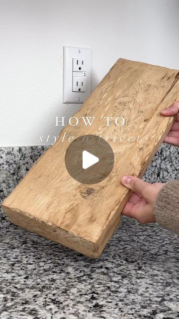 Evelyn Hernandez on Instagram: "Kitchen Counter Styling ✨

My kitchen is currently a space I am not fully in love with but that will not stop me from making it beautiful with some decor! Since my countertops are so busy, its very hard for anything to stand out on its own. Trivets and trays are my best friend when it comes to styling this space and this wooden trivet from @luxebco is absolutely perfect. Definitely elevated everything placed on top of it. 

Stay tuned for how I styled the rest of my kitchen in this weeks Youtube video 🤍 

Comment “Links” to shop this post! 

#kitchenstyling #kitchencounterstyling #kitchendesign #kitchenhomedecor #kitchendecor #granitecountertops #granitecounterstyling #woodentrivets #woodenrisers #wooddecor #vintagedecor #rusticdecor #stylewithme #whatiboug Counter Styling, Kitchen Counter Styling, Instagram Kitchen, So Busy, Granite Counters, Trivets, My Kitchen, Kitchen Styling, Kitchen In